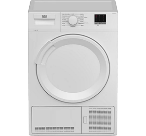 Beko DTLCE80051W Freestanding Condenser Tumble Dryer