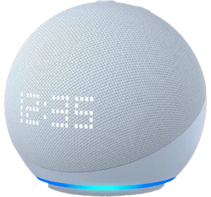 Amazon Echo Dot 5th Generation with Clock