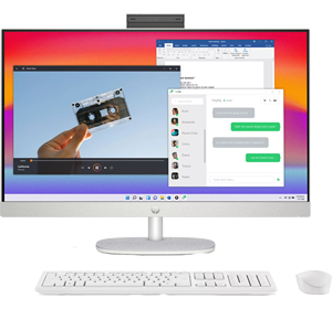 HP 27-cr0012na All-in-One Desktop PC