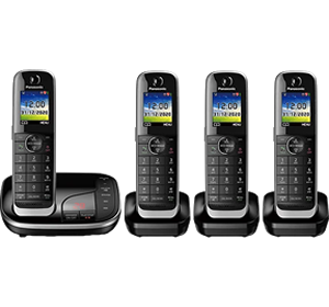 Panasonic KX-TGJ424EB Digital Cordless Telephone