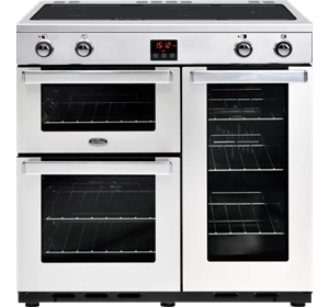 Belling Cookcentre 90EI Electric Range Cooker With Induction Hob