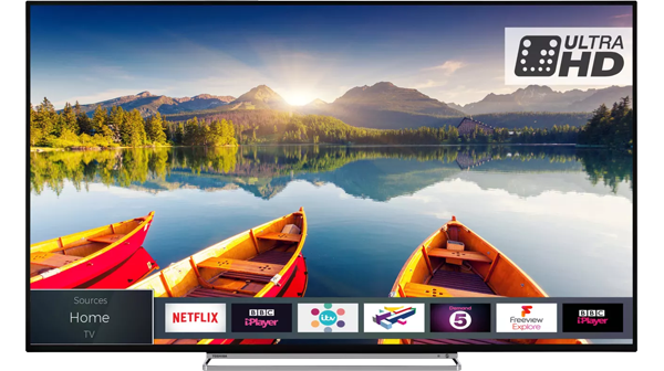 Toshiba + 43U6863DB LED HDR 4K Ultra HD Smart TV