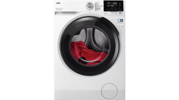 AEG + 7000 LWR7185M4B Freestanding Washer Dryer