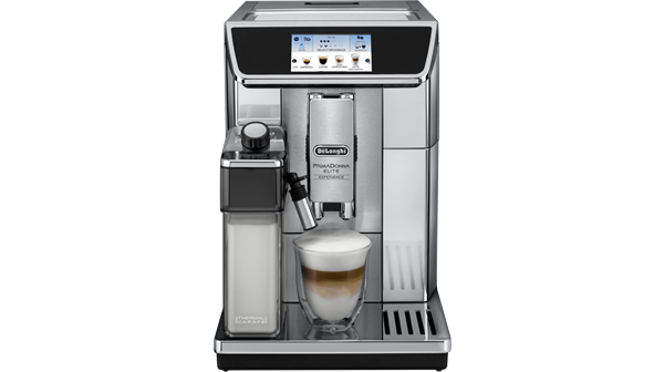 DeLonghi + PrimaDonna Elite Experience Coffee Machine