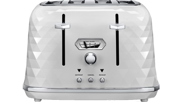 DeLonghi + Simbolo 4-Slice Toaster