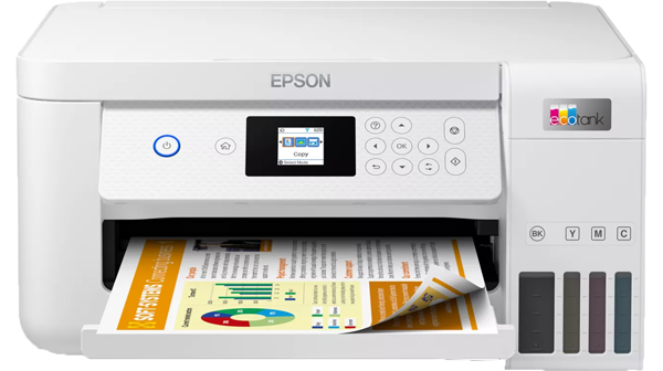 Epson + EcoTank ET-2856 Three-In-One Wi-Fi Printer