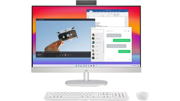 HP + 27-cr0012na All-in-One Desktop PC