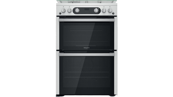 Hotpoint + HDM67G0C2CX/UK Gas Cooker