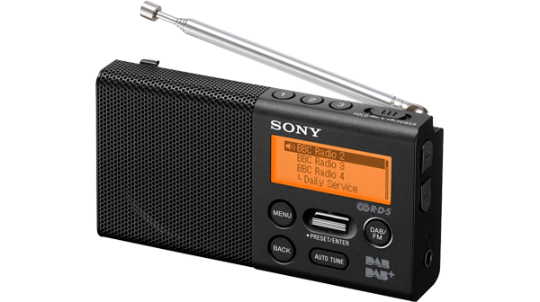 Sony + XDR-P1 Portable Radio