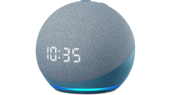 Amazon + Echo Dot 4th Generation with clock