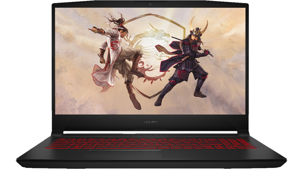 MSI + Katana GF66 Gaming Laptop