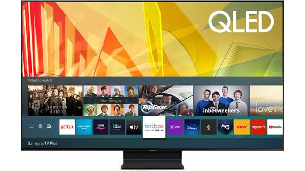 Samsung + 2020 QE55Q90T QLED HDR 2000 4K Ultra HD Smart TV