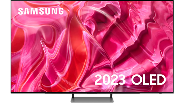 Samsung + 2023 QE77S90C OLED HDR 4K Ultra HD Smart TV