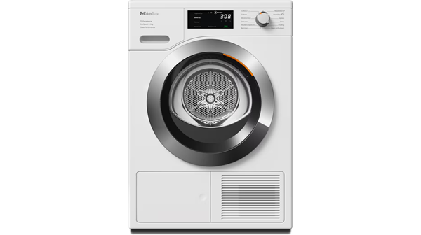 Miele + TEF765WP Freestanding Heat Pump Tumble Dryer