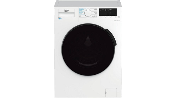 Beko + WDL854431W Freestanding Washer Dryer